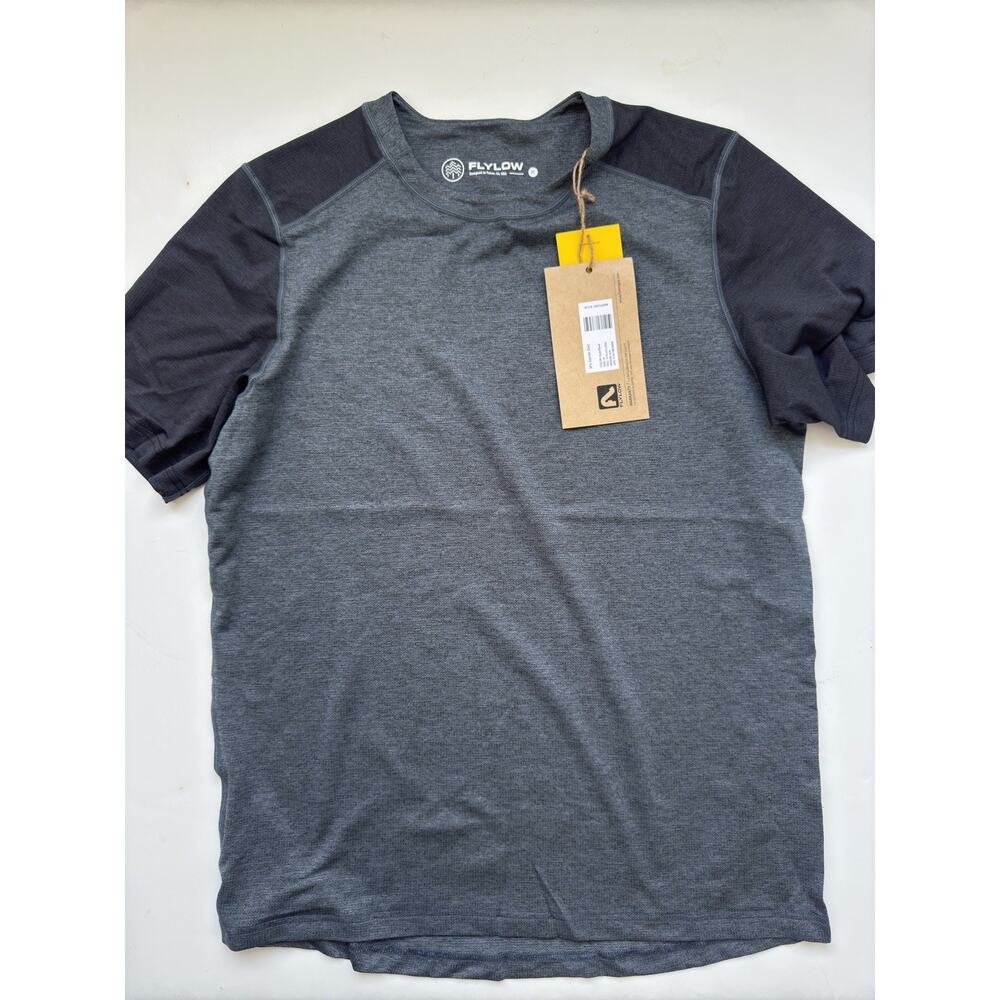FLYLOW MEN'S GARRETT S/S SHIRT Slate Black Medium